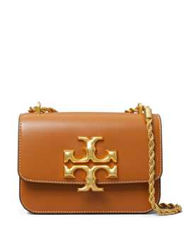 Tory Burch: Коричневая сумка  Eleanor