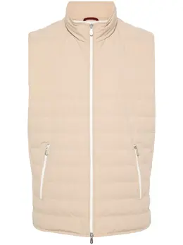 Brunello Cucinelli: Стёганый жилет 