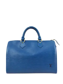 Louis Vuitton Pre-Owned: Голубая сумка 