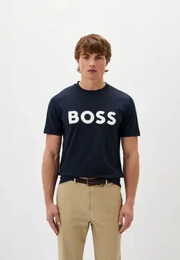 Boss: Чёрная футболка 