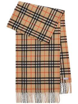 Burberry: Бежевый шарф  Vintage Check