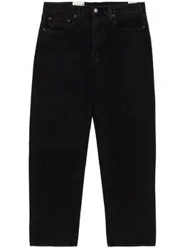 Levi's: Чёрные джинсы 