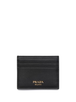 Prada: Чёрный картхолдер 