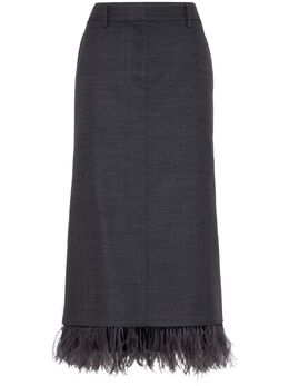 Brunello Cucinelli: Юбка из шерсти 