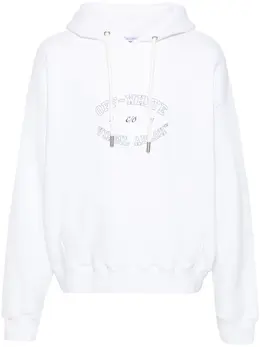 Off-White: Толстовка с принтом 