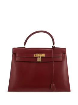 Hermès Pre-Owned: Бордовая сумка 