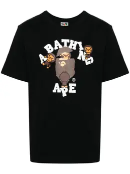 A BATHING APE®: Футболка с принтом