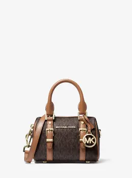 Michael Kors: Коричневая сумка 
