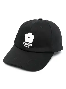 Kenzo: Кепка с цветочным принтом 