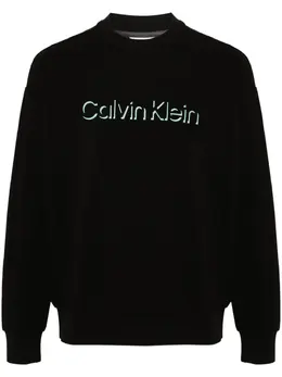 Calvin Klein: Чёрный свитшот 