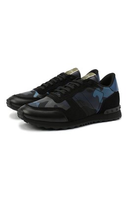 Valentino: Синие кроссовки  Rockrunner