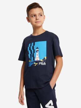 FILA: Синяя футболка 