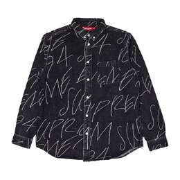 Supreme: Жаккардовая рубашка 