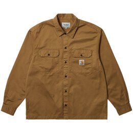 Carhartt WIP: Коричневая рубашка  Master