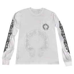 Chrome Hearts: Рубашка с принтом 