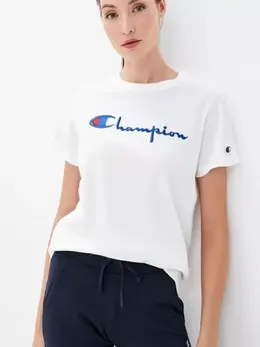 Champion: Белая футболка 