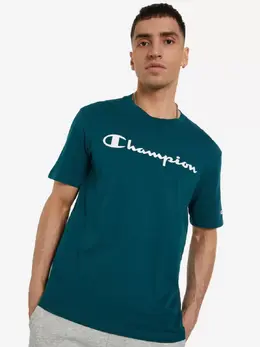 Champion: Зелёная футболка 