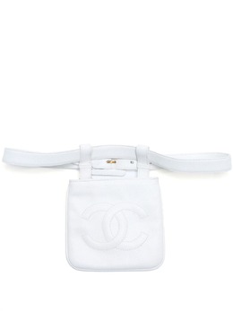 CHANEL Pre-Owned: Белая сумка 