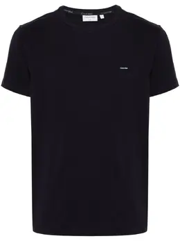 Calvin Klein: Голубая футболка 