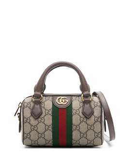 Gucci: Бежевая сумка Ophidia