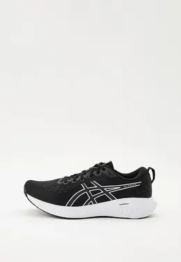 ASICS: Чёрные кроссовки 