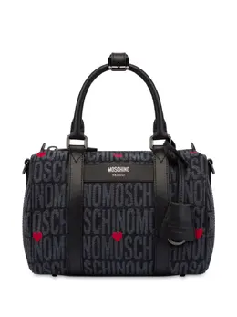 Moschino: Сумка с принтом 