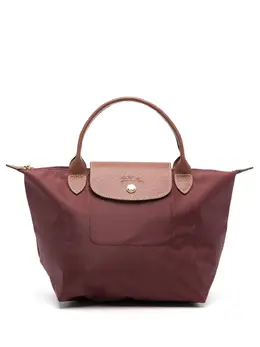 Longchamp: Красная сумка-шоппер  Le Pliage Original