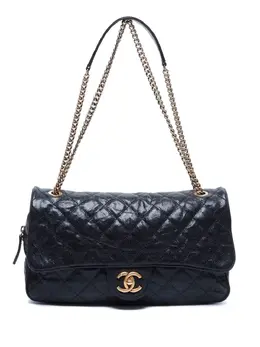 CHANEL Pre-Owned: Чёрная сумка 