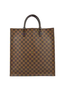Louis Vuitton Pre-Owned: Коричневая сумка-шоппер 