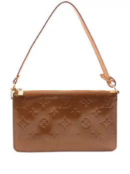 Louis Vuitton Pre-Owned: Коричневый клатч 