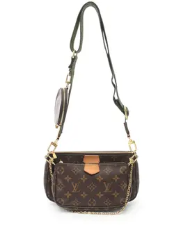 Louis Vuitton Pre-Owned: Коричневая сумка