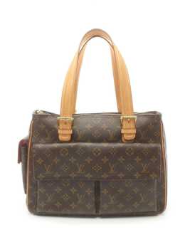 Louis Vuitton Pre-Owned: Коричневая сумка-шоппер