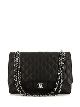 CHANEL Pre-Owned: Чёрная сумка 