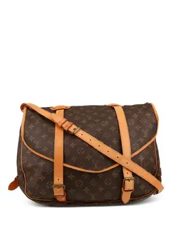 Louis Vuitton Pre-Owned: Коричневая сумка 