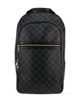 Louis Vuitton Pre-Owned: Чёрный рюкзак