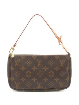 Louis Vuitton Pre-Owned: Коричневый клатч