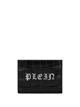 Philipp Plein: Чёрный картхолдер  Gothic Plein