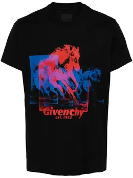 Givenchy: Футболка с принтом 