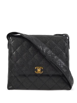 CHANEL Pre-Owned: Чёрная сумка 