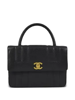 CHANEL Pre-Owned: Чёрная сумка 