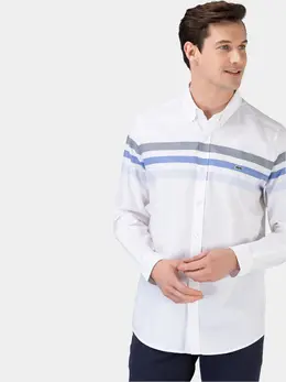 Lacoste: Белая рубашка 