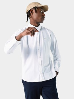 Lacoste: Белая рубашка 