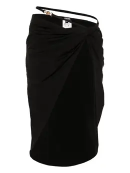 Versace: Чёрная юбка  Medusa