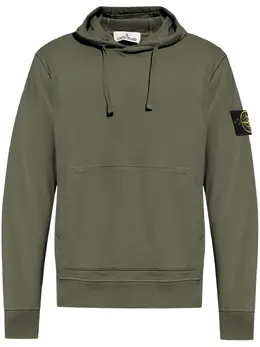 Stone Island: Хлопковая толстовка  Compass