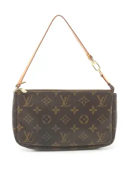 Louis Vuitton Pre-Owned: Коричневая сумка 