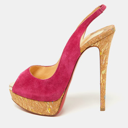 Christian Louboutin: Розовые туфли 