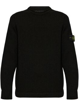 Stone Island: Свитер  Compass из шерсти