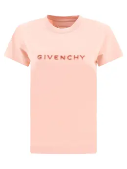 Givenchy: Хлопковая футболка  4G