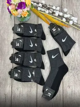 Nike: Серые носки 