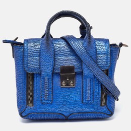 3.1 Phillip Lim: Голубая сумка  Pashli